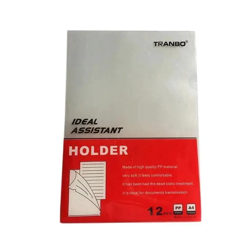 Pack of 12 L Shape Folder – Durable Document Holders for Office, School, and Home – Easy Access, Lightweight, Protective Filing Solution
