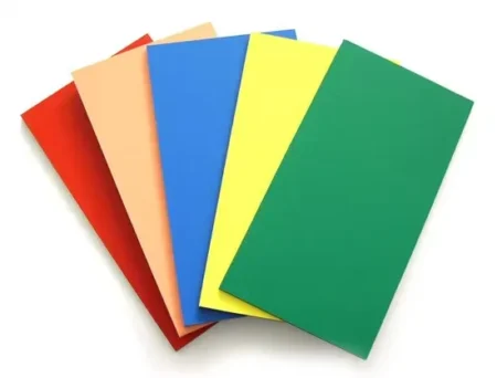 Pack Of 50 Card Divider Half Cut – 240x105mm Durable Filing Cards for Office, School, Library, Medical, and Home Document Organization (Random Color)