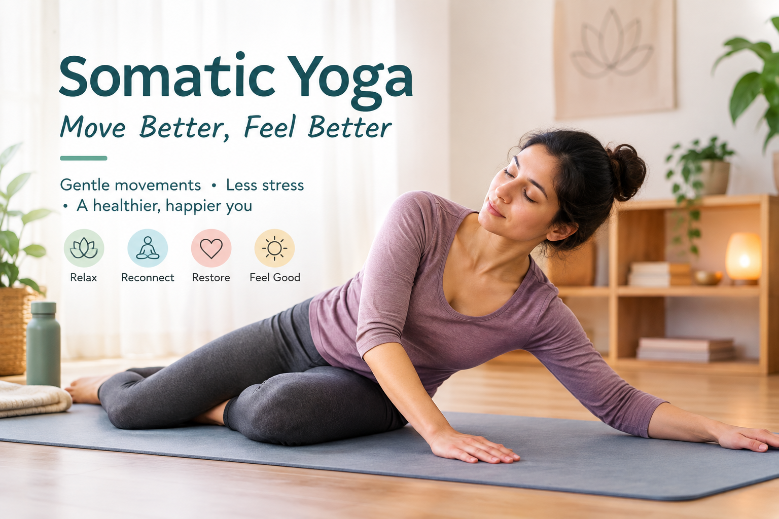 What Is Somatic Yoga? A Beginner’s Guide to This Slow, Mindful Practice